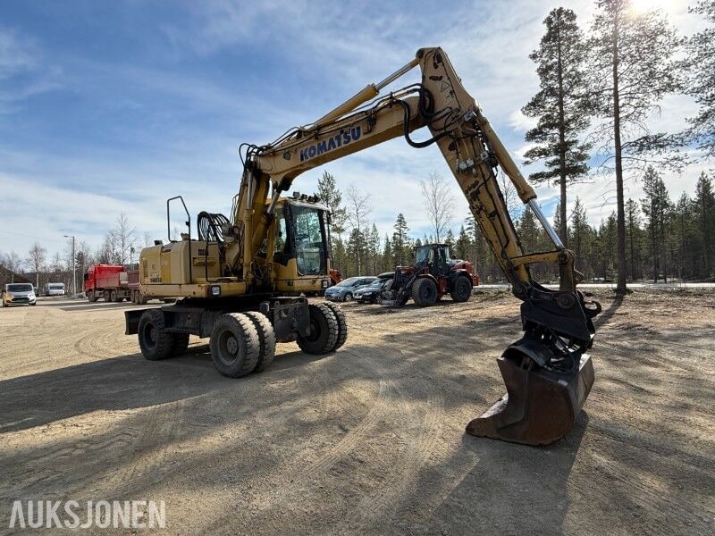 2005 Komatsu PW160ES-7K Wheel Excavator