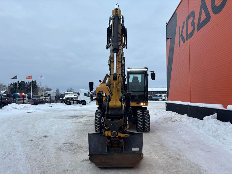 Caterpillar M 314 F Tiltrotator / Central Lubrication / AC / Trailer Robus YEAR 2017