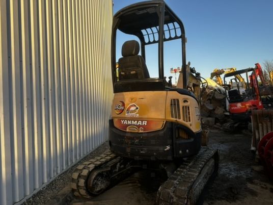2016 Yanmar VIO25-4 Mini Excavator