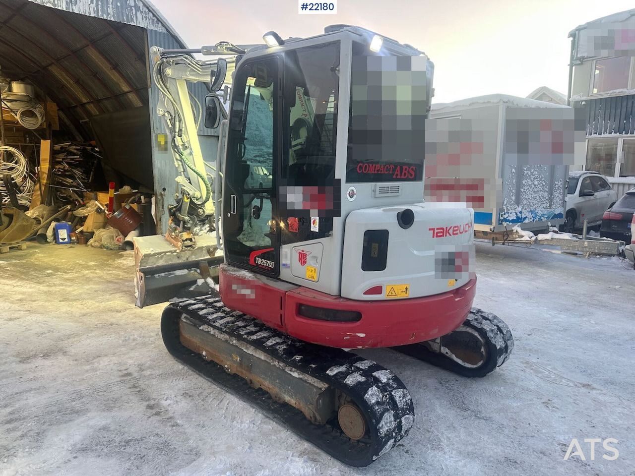 2021 Takeuchi TB257FR Crawler Excavator