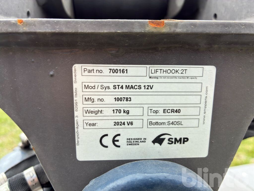 2024 Volvo ECR40F Mini Excavator