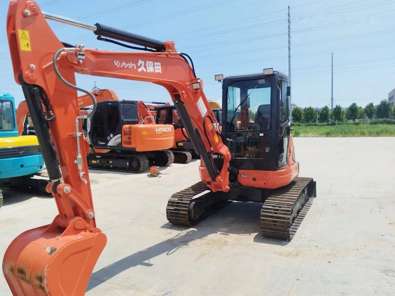2022 Kubota U55 Mini Excavator