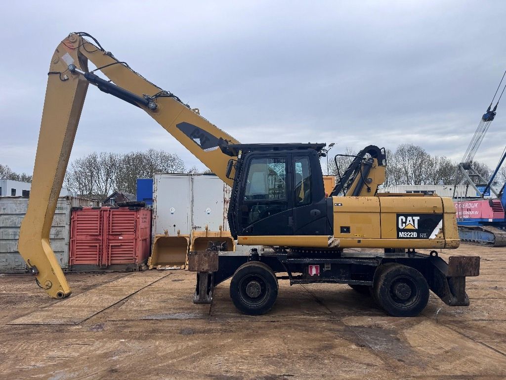 2012 Caterpillar M322D MH Material Handler
