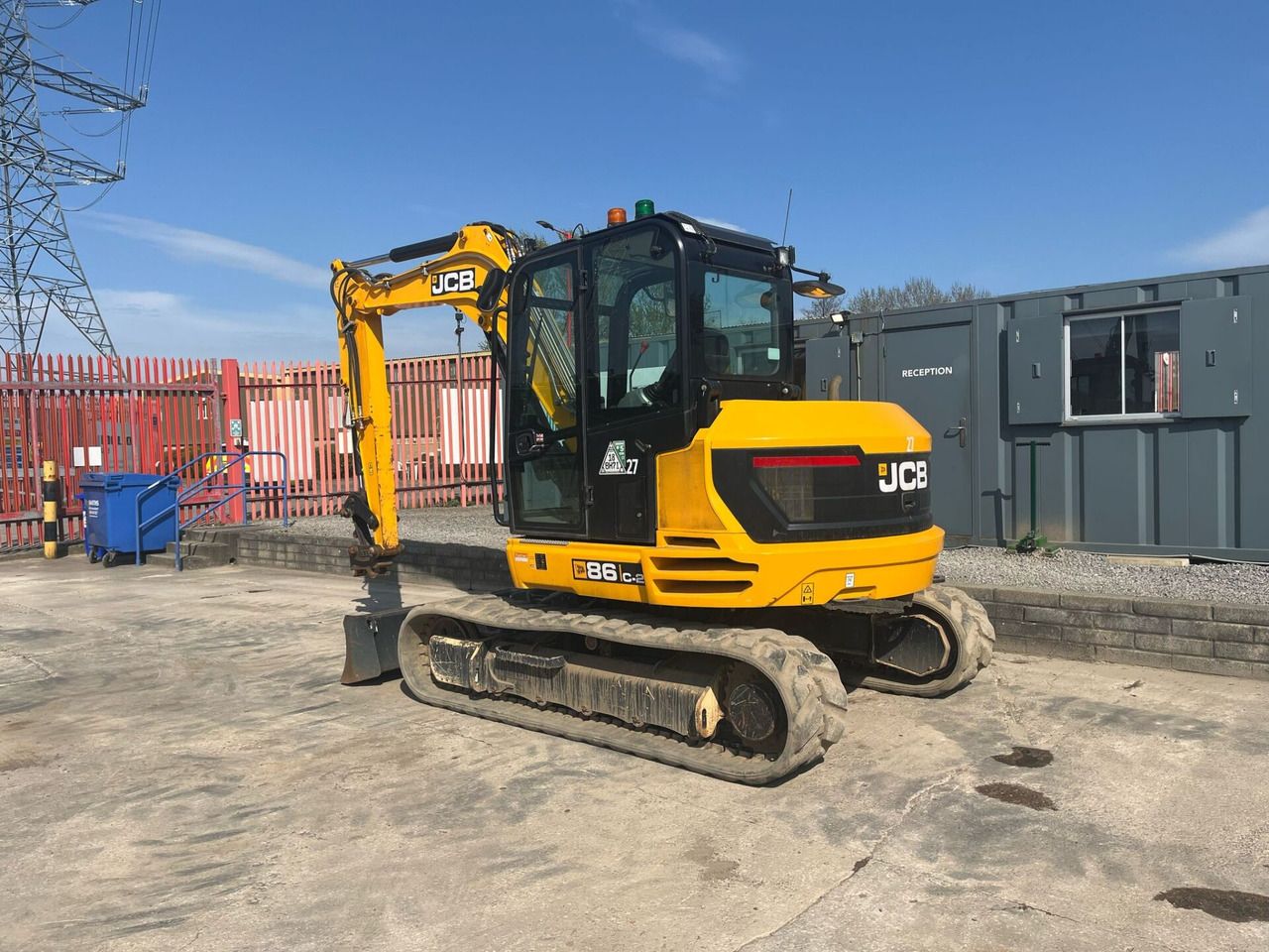 2022 JCB 86C-2 Mini Excavator