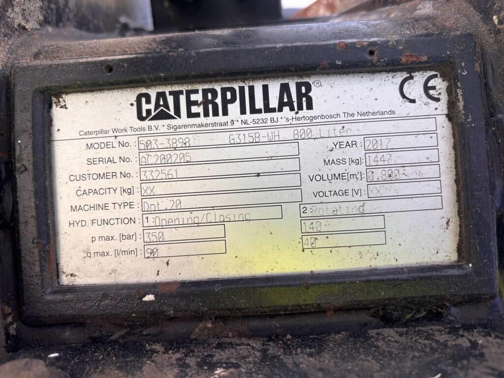 2017 Caterpillar MH3022 Material Handler