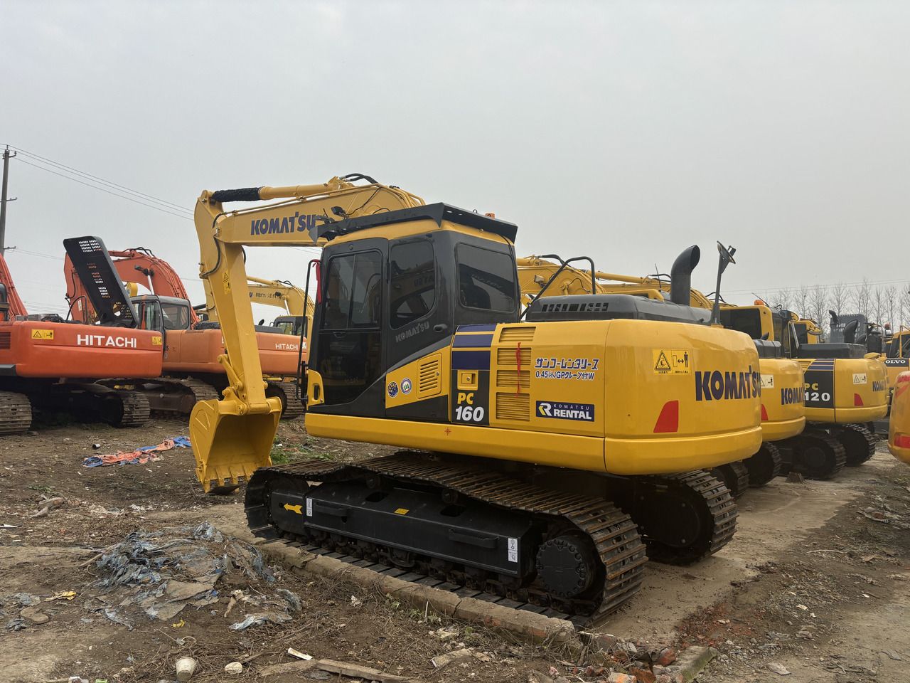 2022 Komatsu PC160 Crawler Excavator