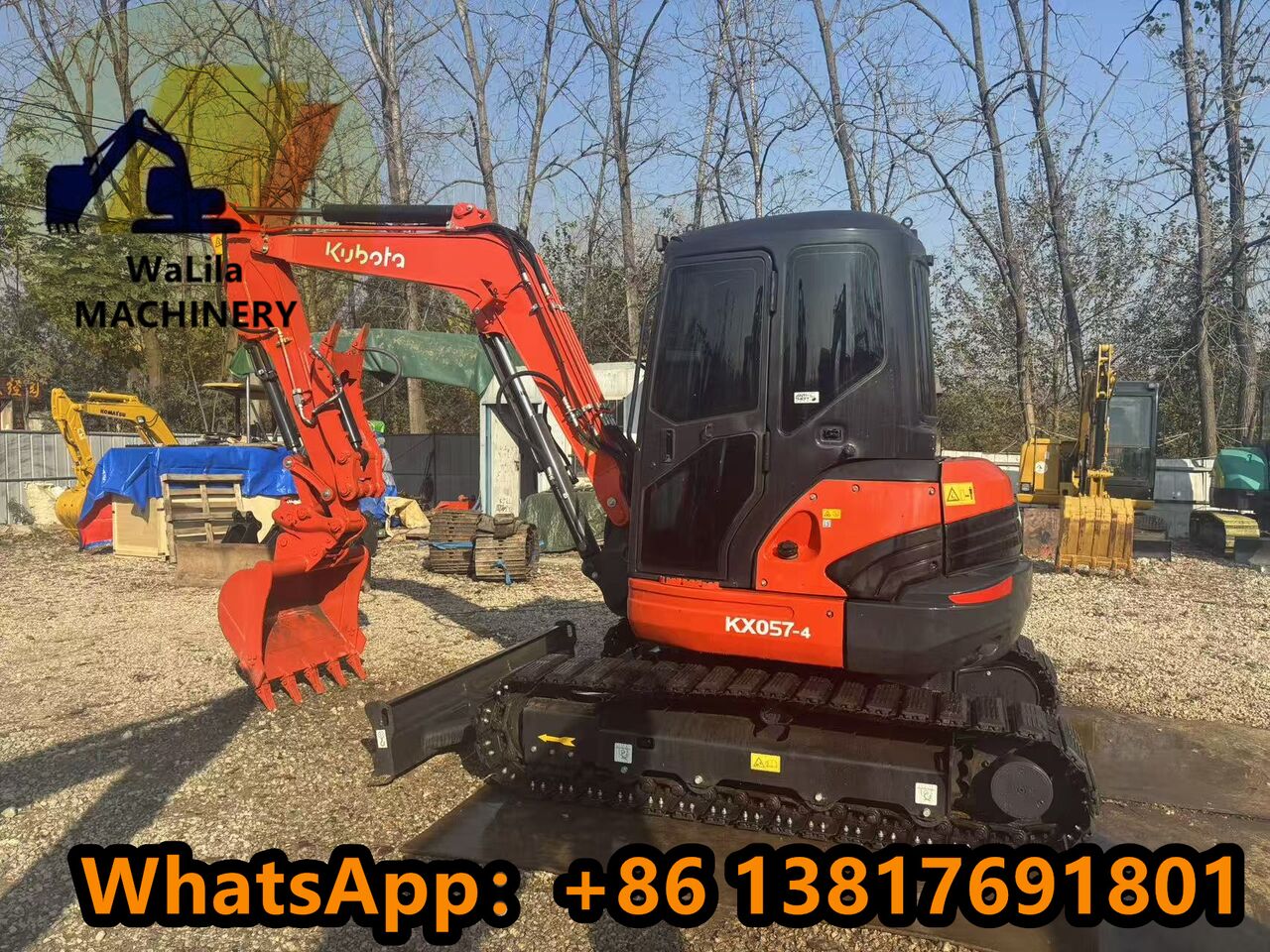 2024 Kubota KX057 Mini Excavator