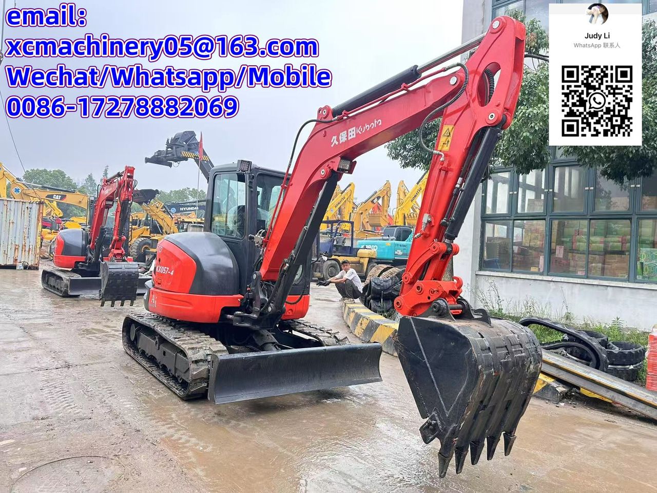 2023 Kubota KX057-4 Mini Excavator