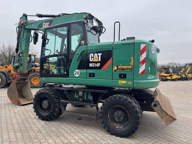2016 Caterpillar M314F Wheel Excavator