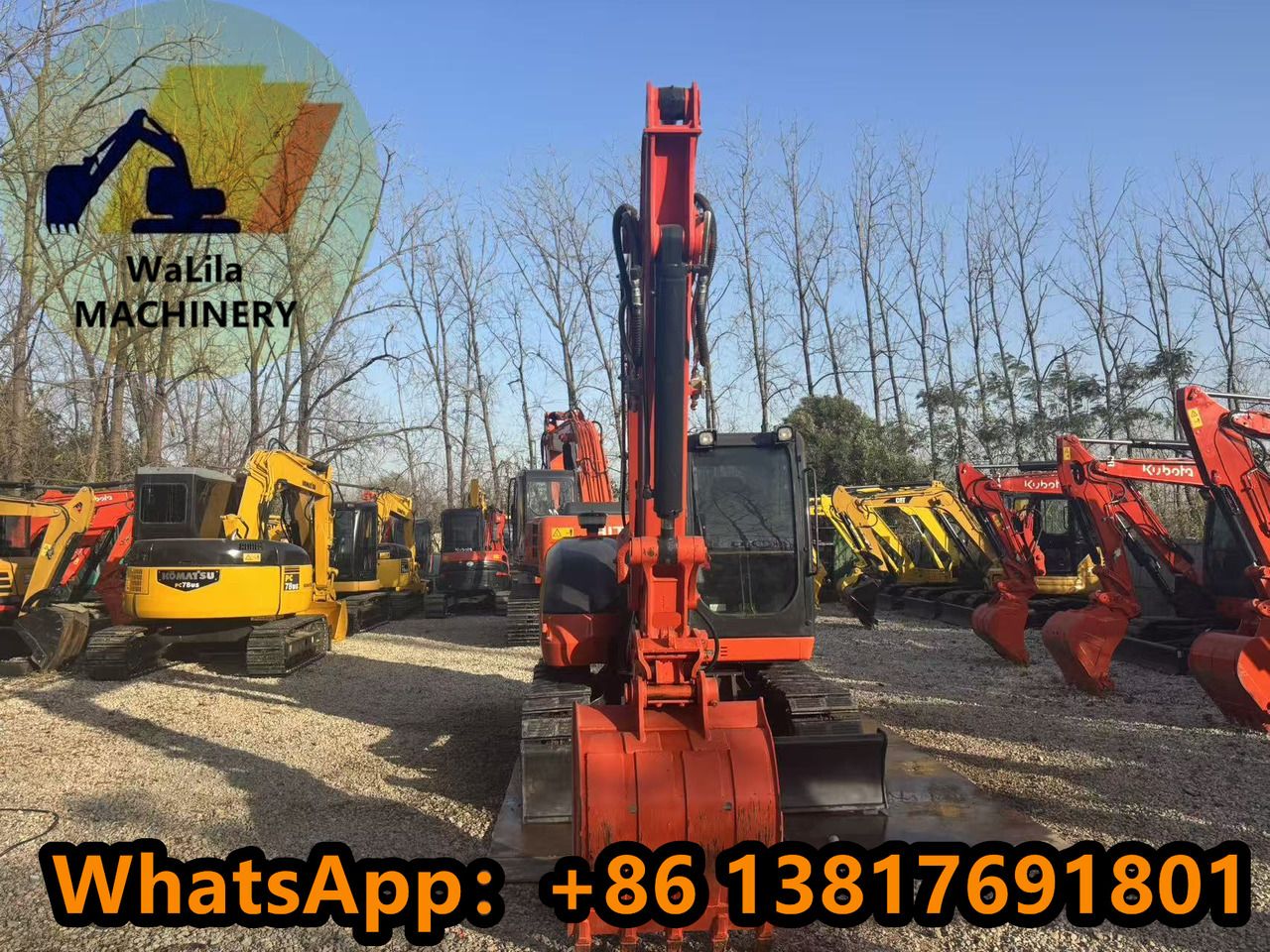 2023 Kubota KX080-4 Mini Excavator