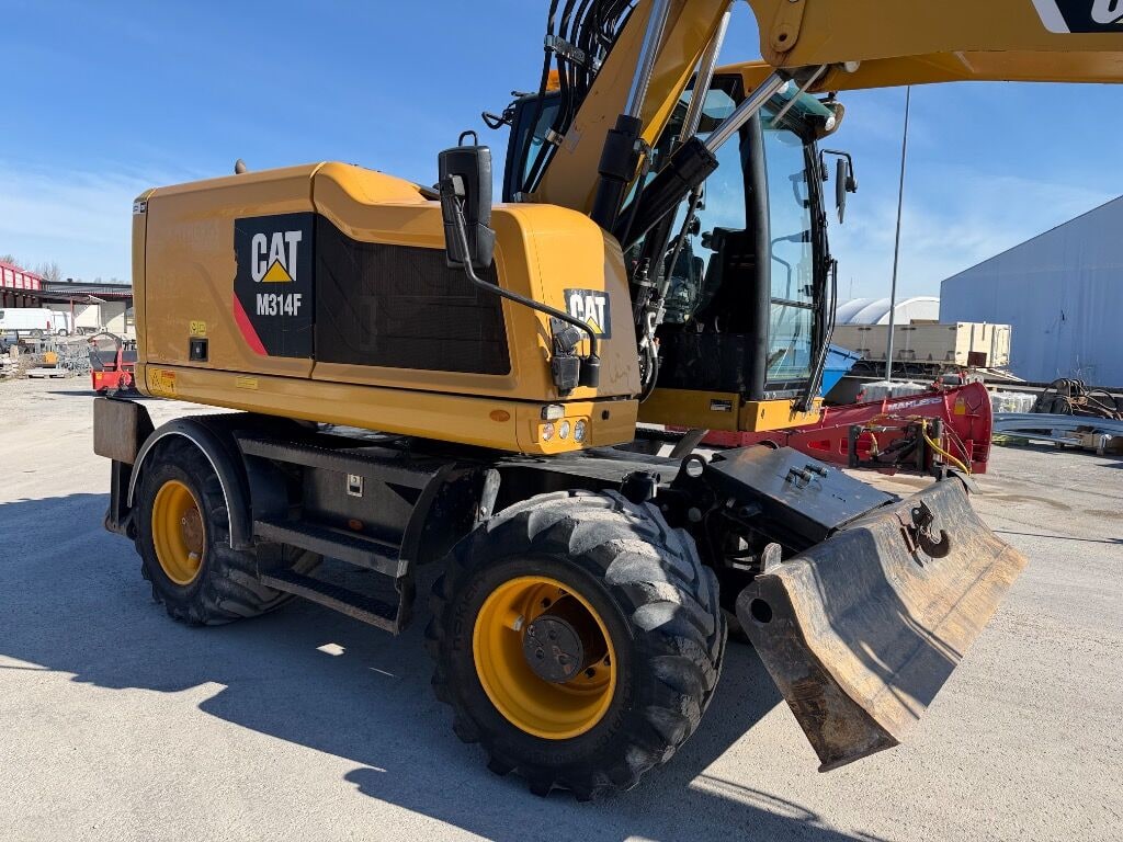 2016 Caterpillar 314 F Wheel Excavator