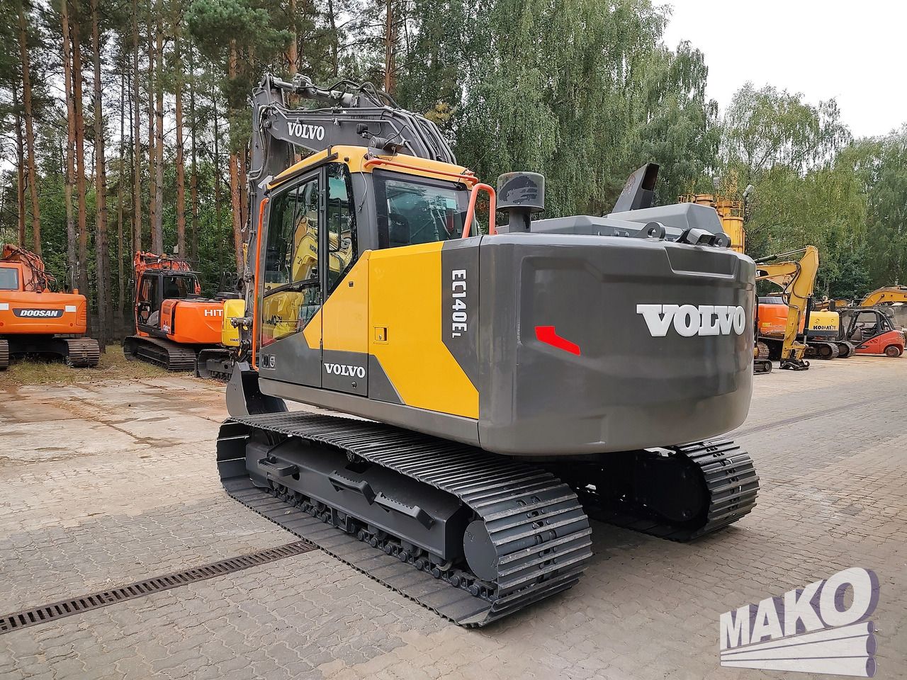 2018 Volvo EC140EL Crawler Excavator