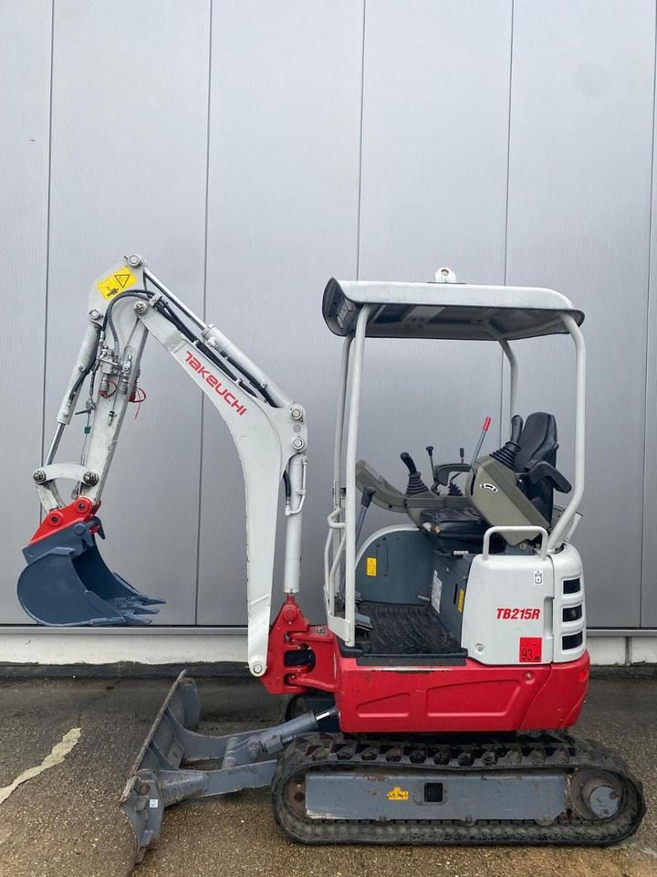 2017 Takeuchi TB215R Mini Excavator