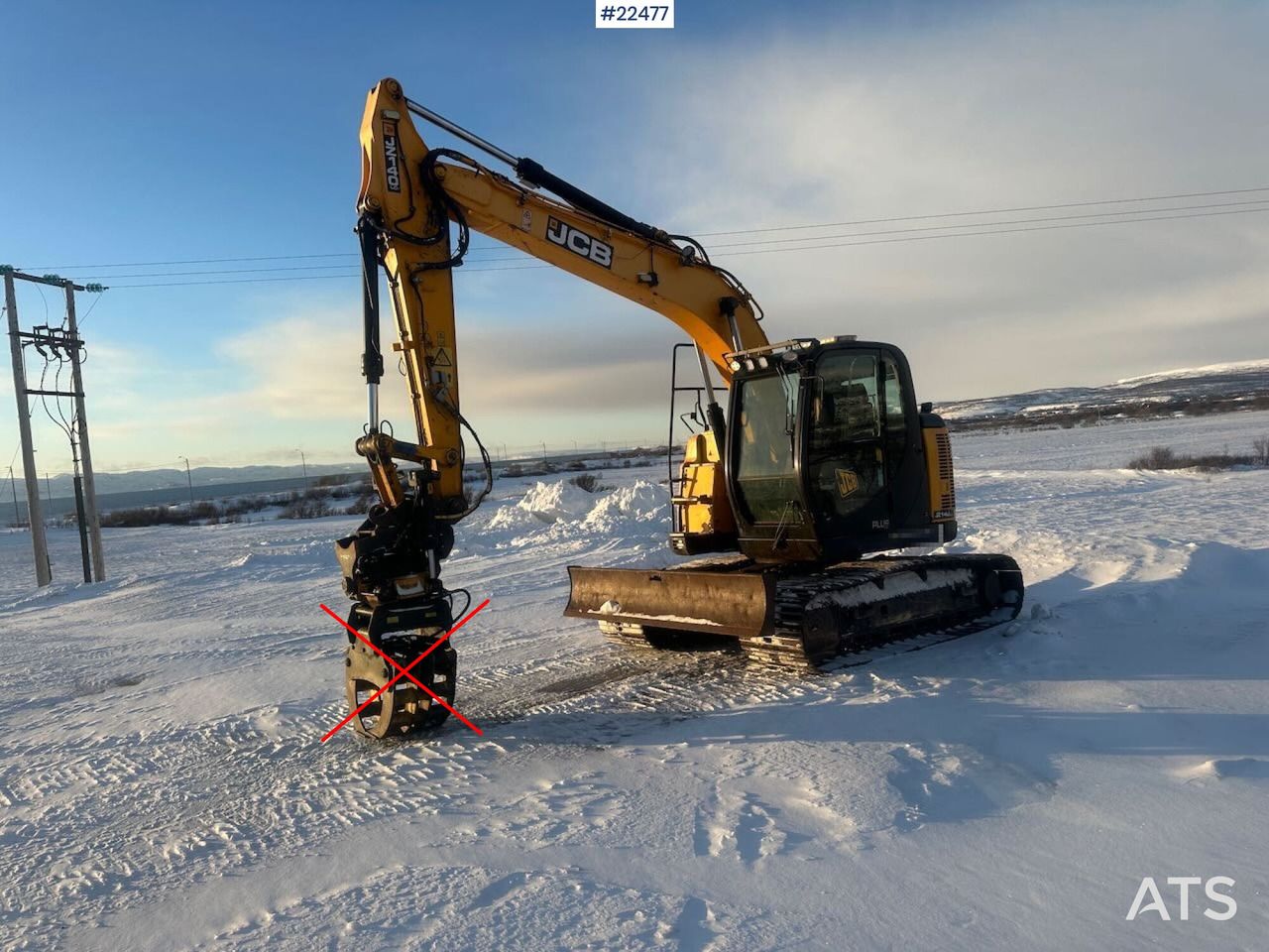 2016 JCB JZ140LC Crawler Excavator