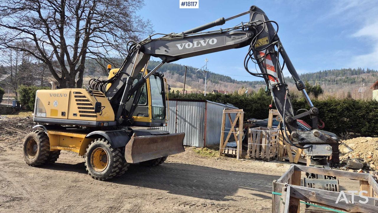 2005 Volvo EW140B Wheel Excavator