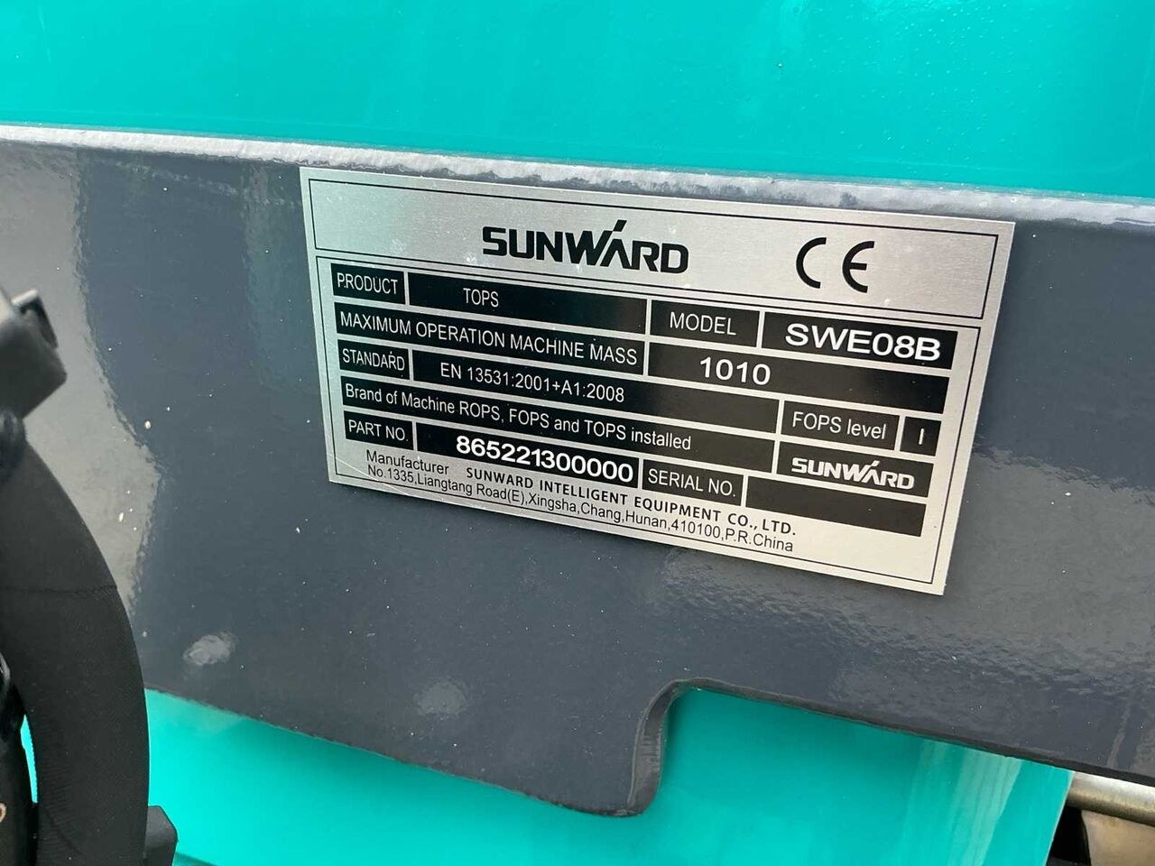 2024 Sunward SWE08B Mini Excavator