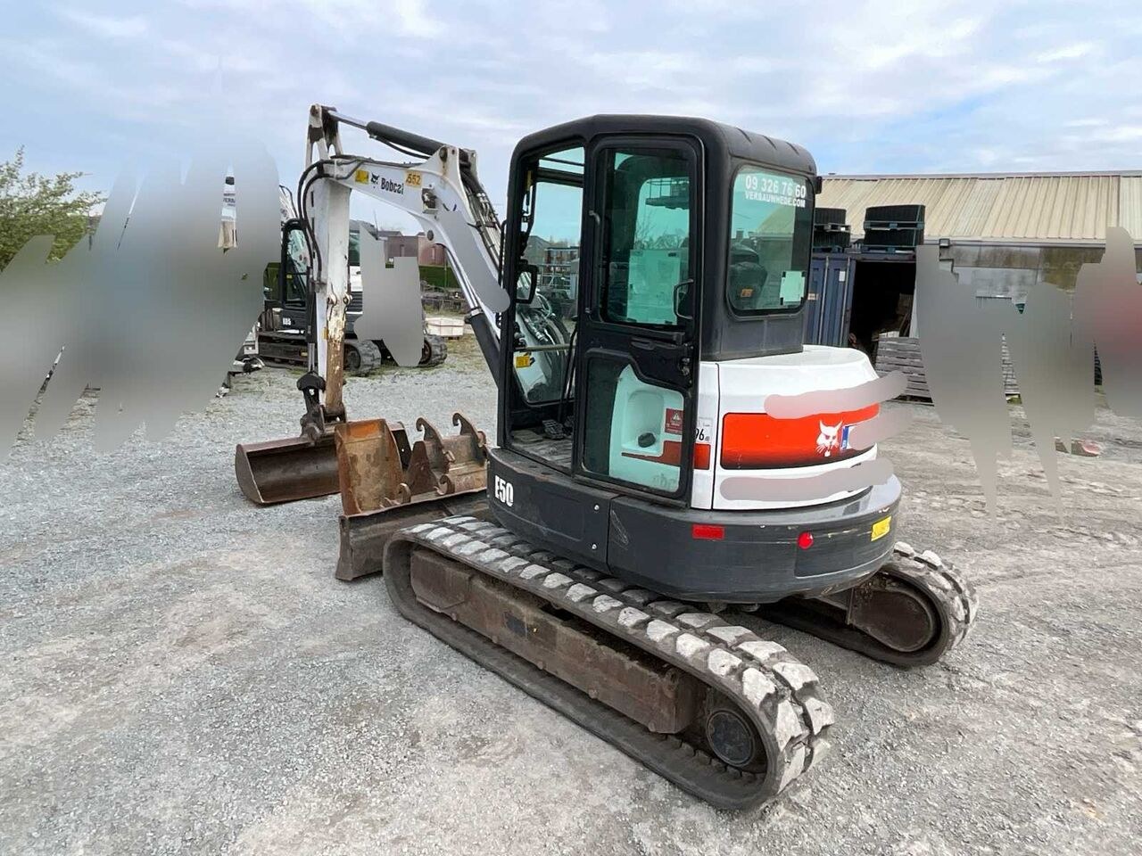 2017 Bobcat E50 Crawler Excavator