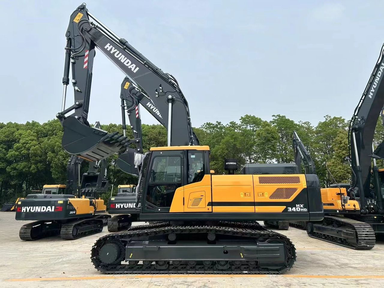 2026 Hyundai HX340HD Crawler Excavator