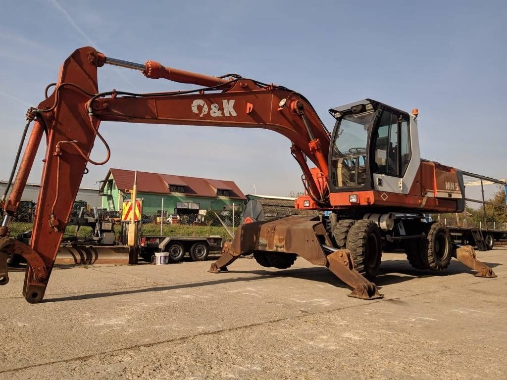 1999 O&K MH 5 Wheel Excavator