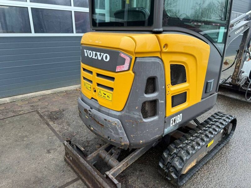 2017 Volvo EC18D Mini Excavator
