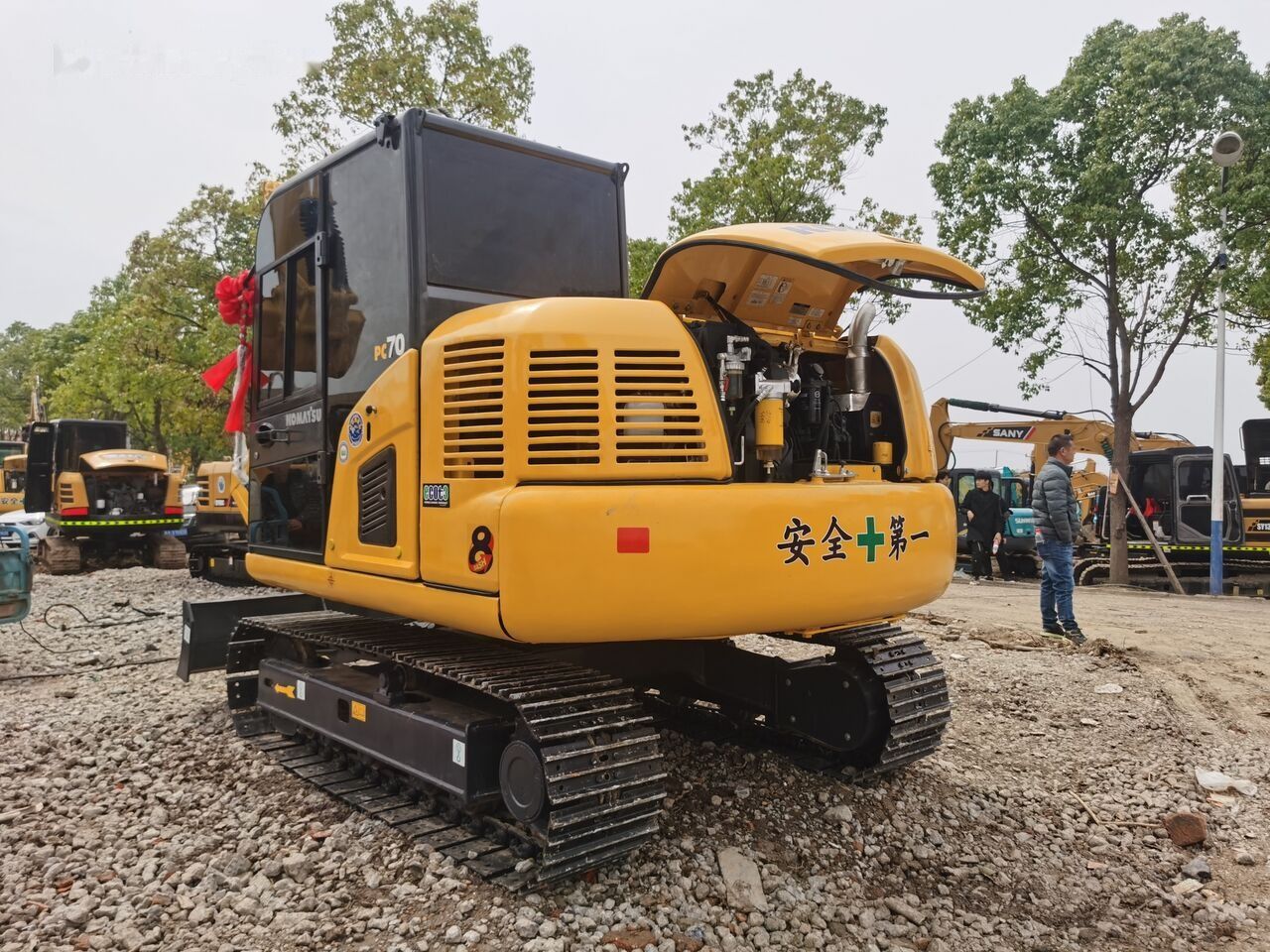 2021 Komatsu PC70-8 Mini Excavator