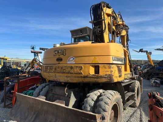 2006 Liebherr A314 Wheel Excavator