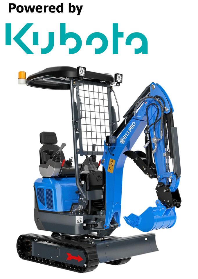 2026 Kubota R13 PRO Mini Excavator