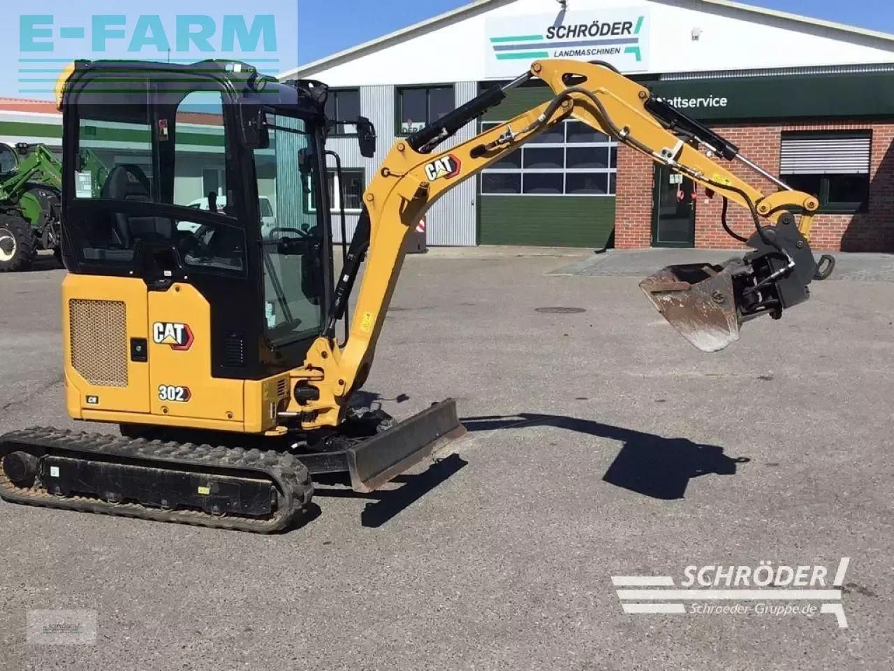 2021 Caterpillar 302CR Mini Excavator