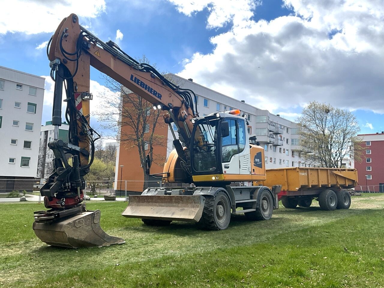 2018 Liebherr A918 COMPACT LITRONIC Wheel Excavator