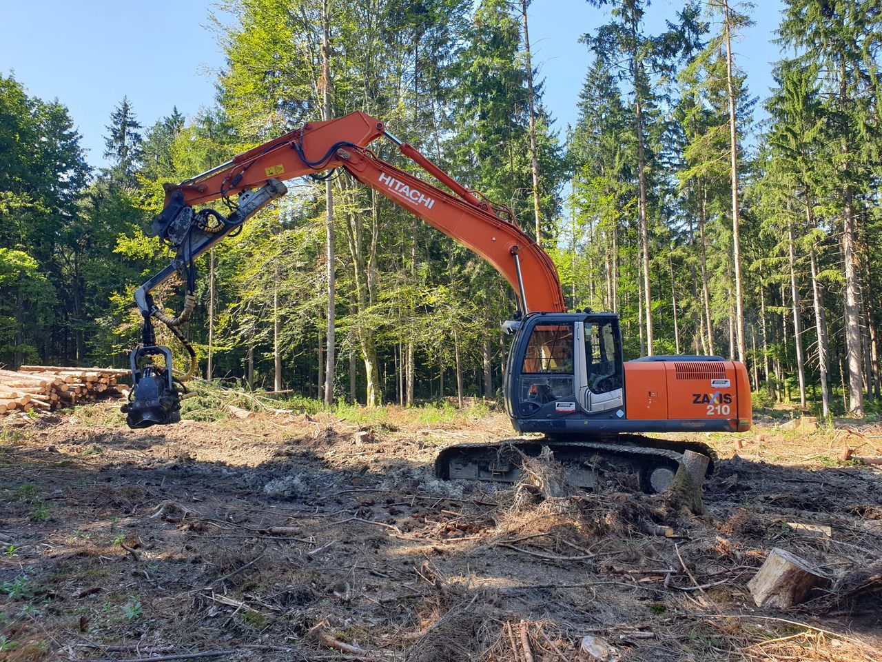 2007 Hitachi ZX210-3 Crawler Excavator