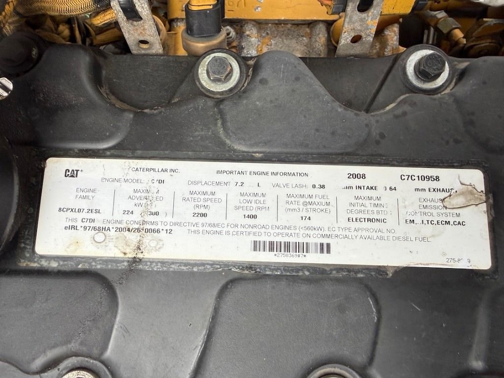 2008 Caterpillar 325D Material Handler