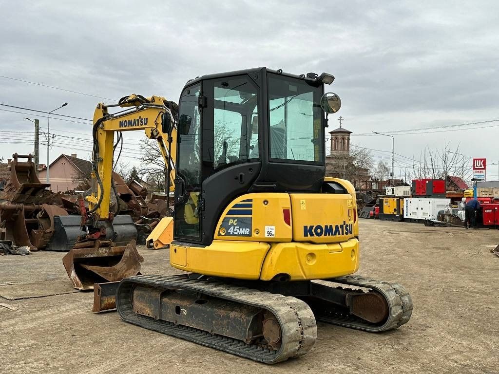 2017 Komatsu PC45 MR Mini Excavator