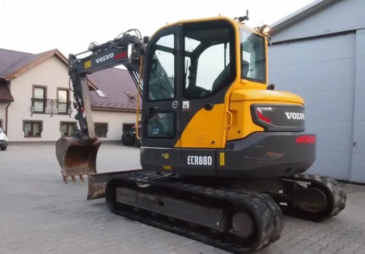 2015 Volvo ECR88D Crawler Excavator