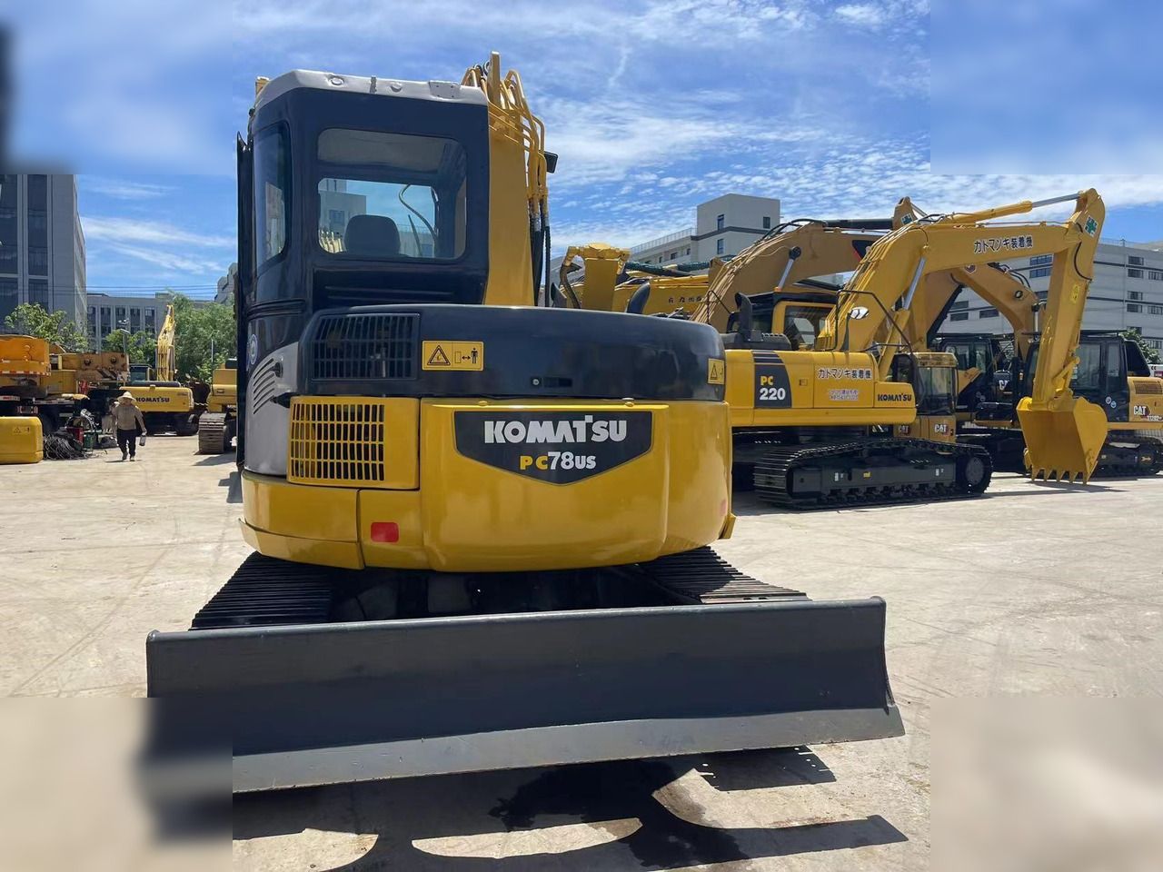 2016 Komatsu PC78US-6 Crawler Excavator