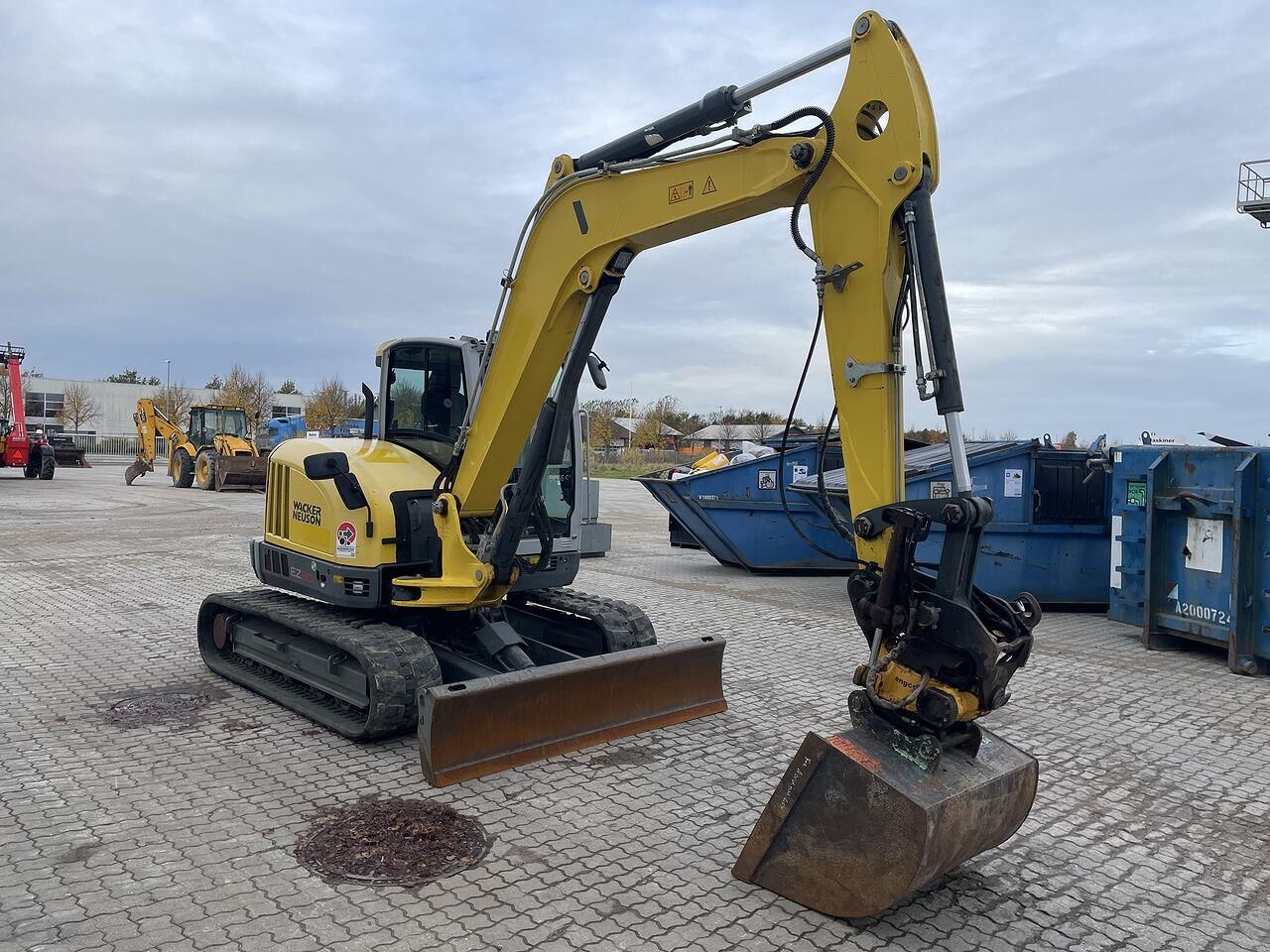2017 Wacker Neuson EZ80 Mini Excavator