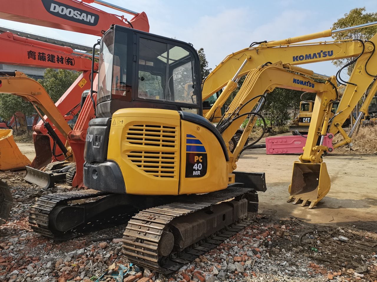 2011 Komatsu PC40MR Mini Excavator