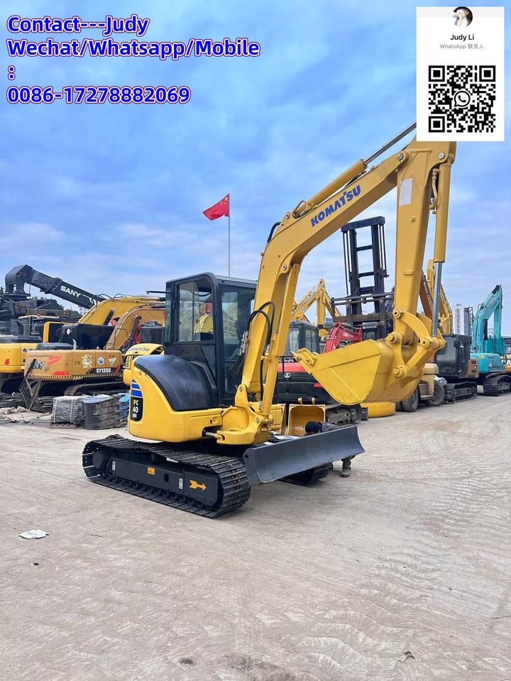 2021 Komatsu PC40MR Mini Excavator
