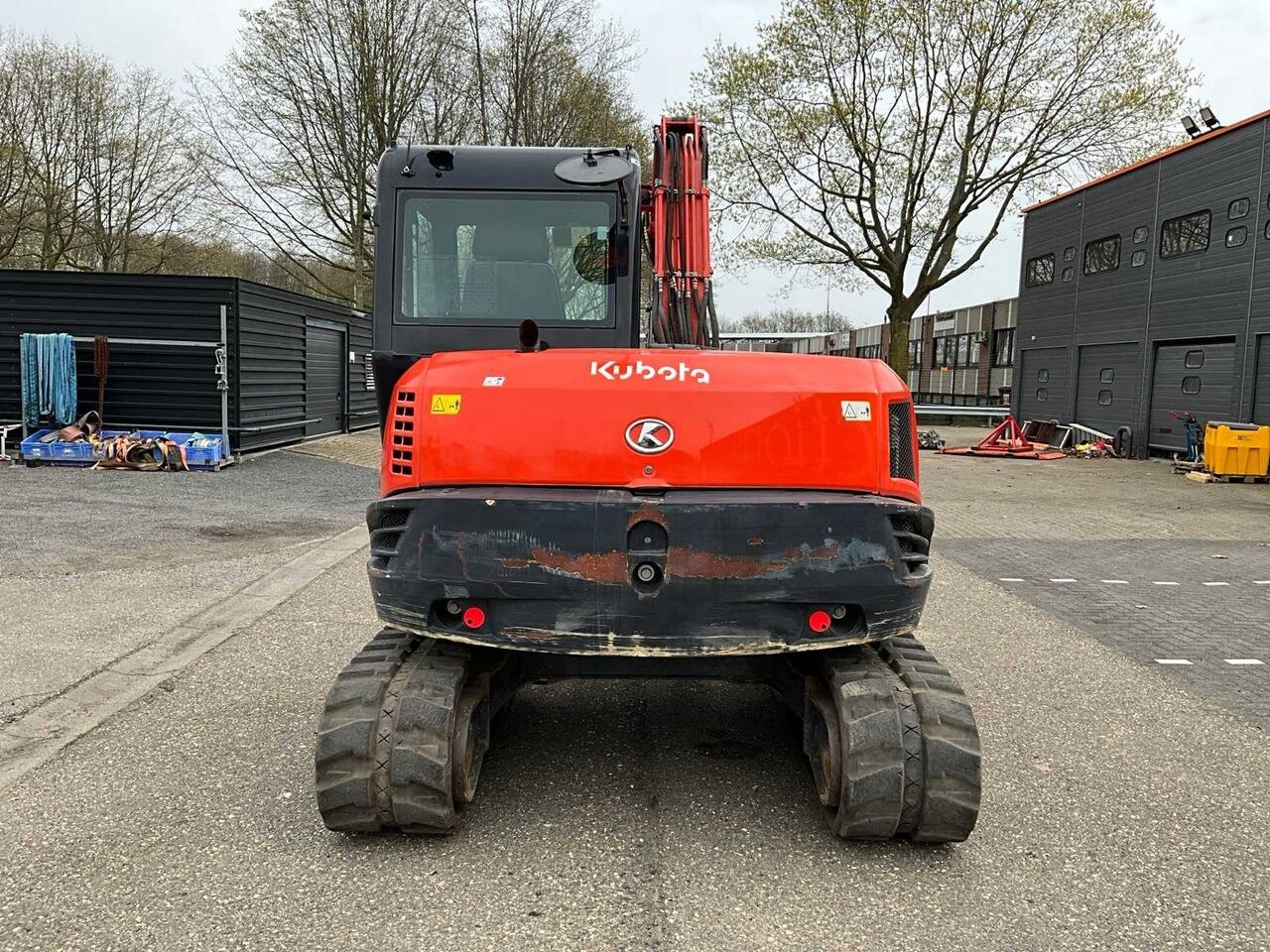2015 Kubota KX080-4 Mini Excavator