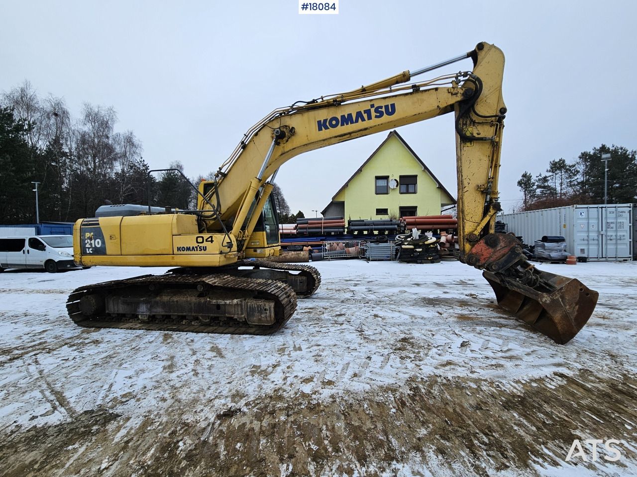 2011 Komatsu PC210LC-8 Crawler Excavator