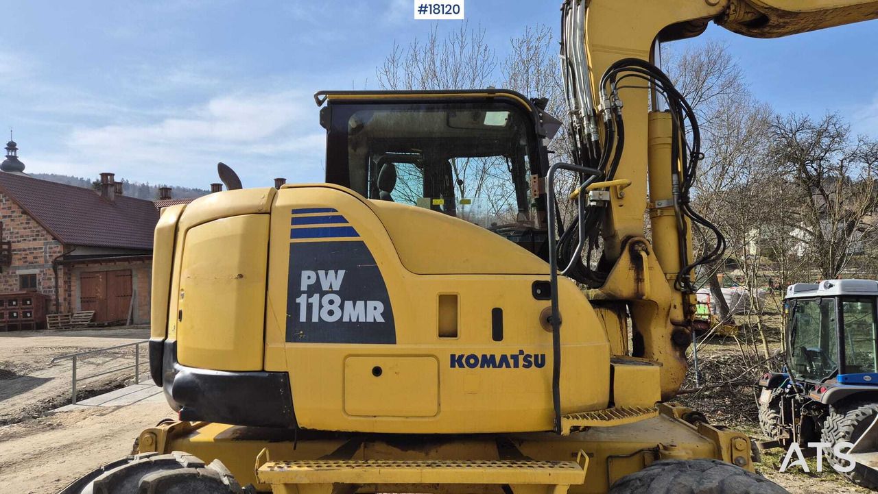 2013 Komatsu PW118 MR-8 Wheel Excavator