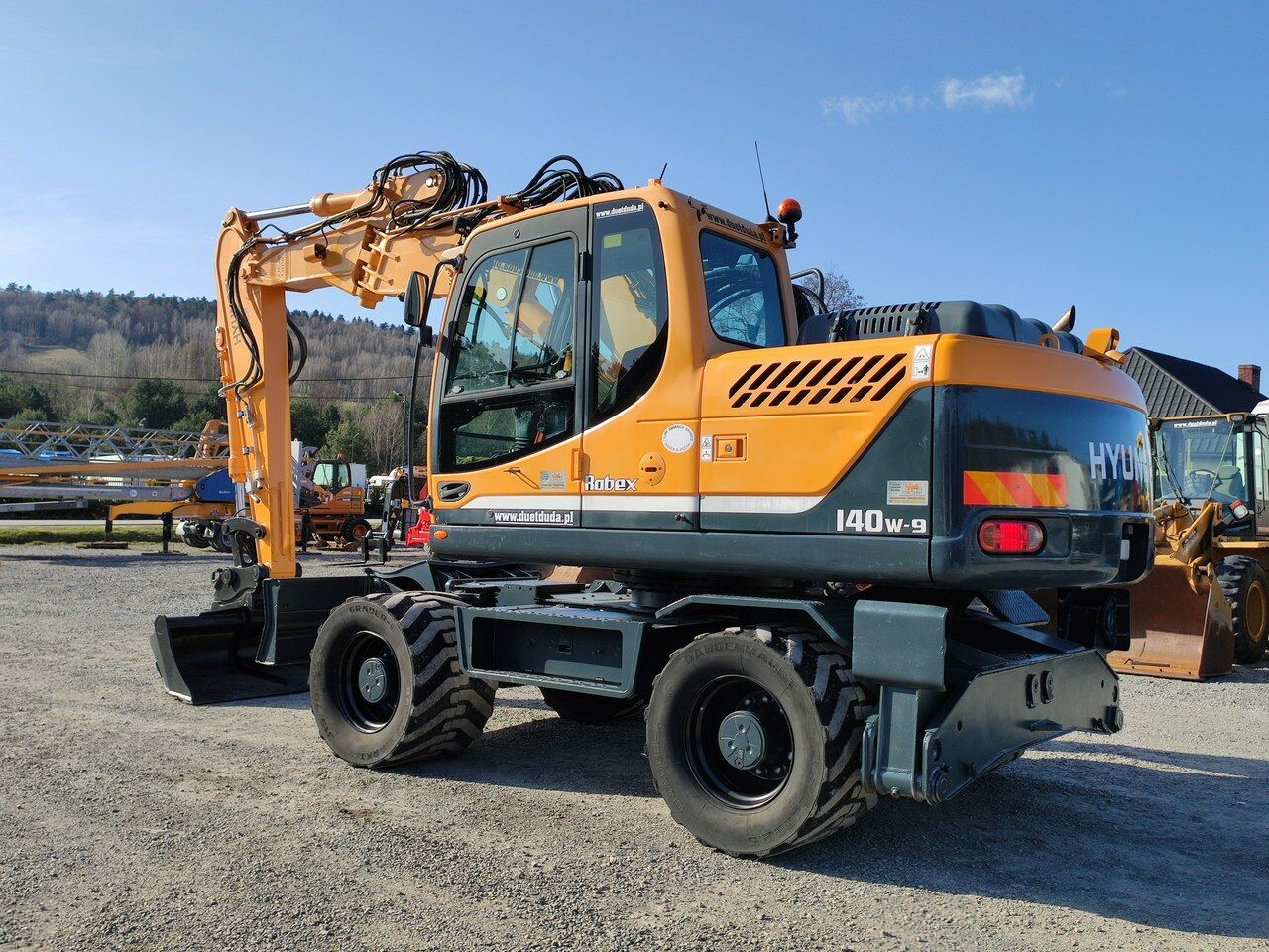 2014 Hyundai R140W-9 Wheel Excavator