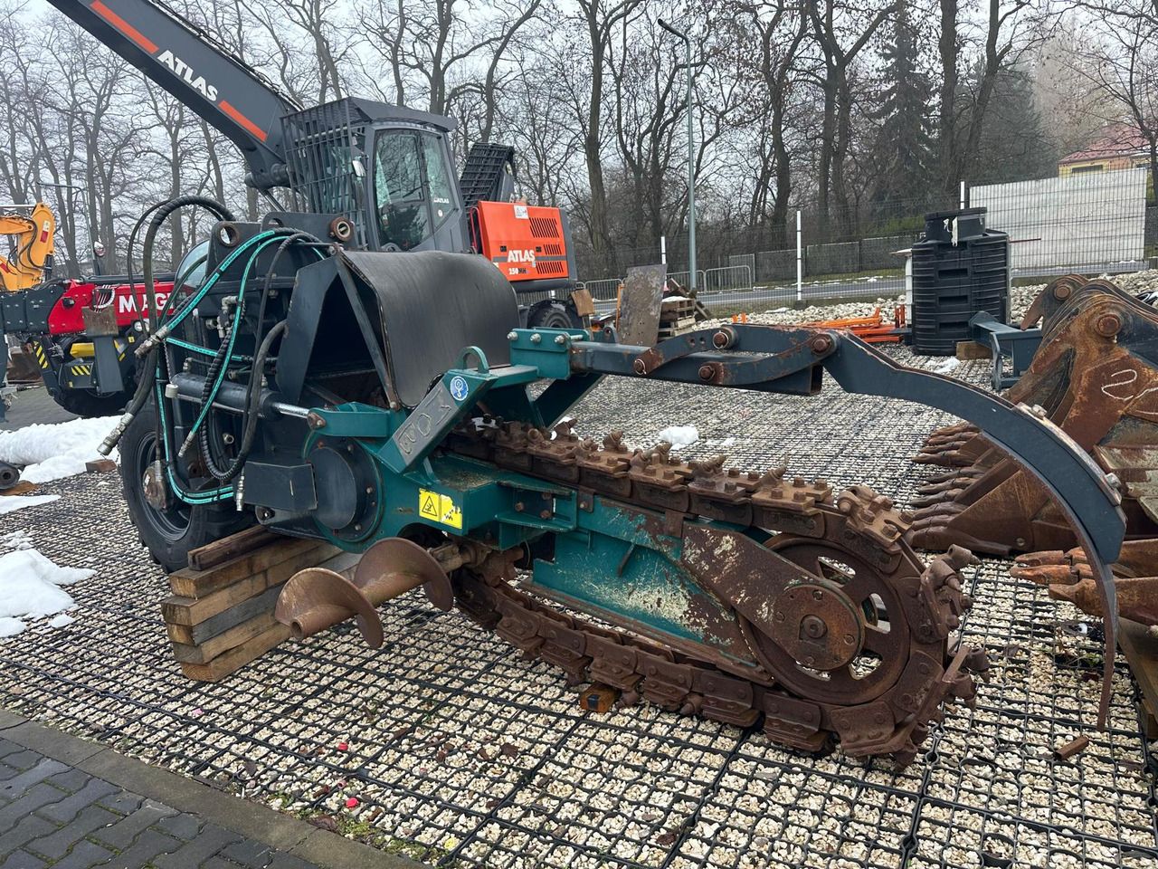 2015 Gallmac TG12 Wheel Excavator