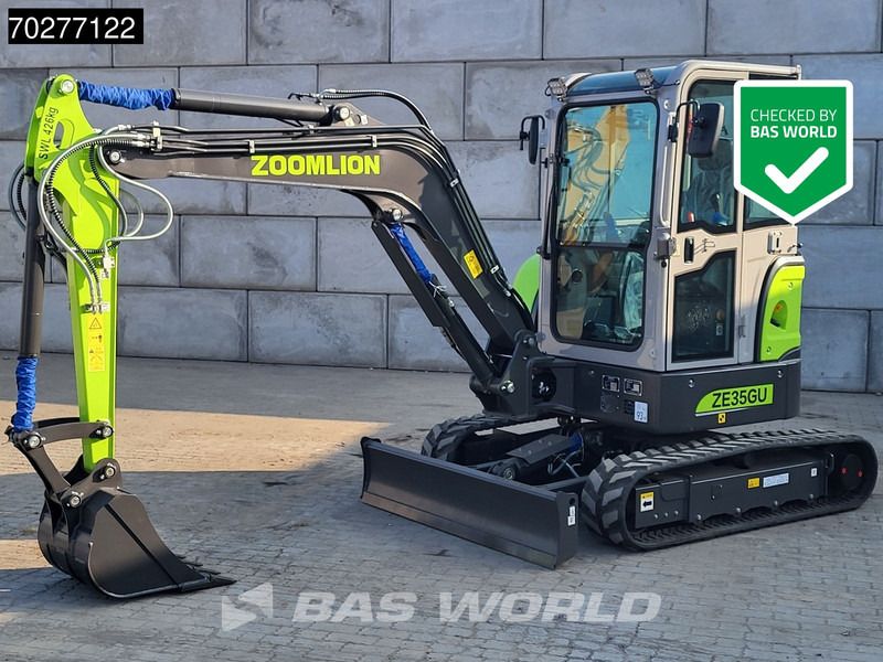 2024 Zoomlion ZE35GU Mini Excavator