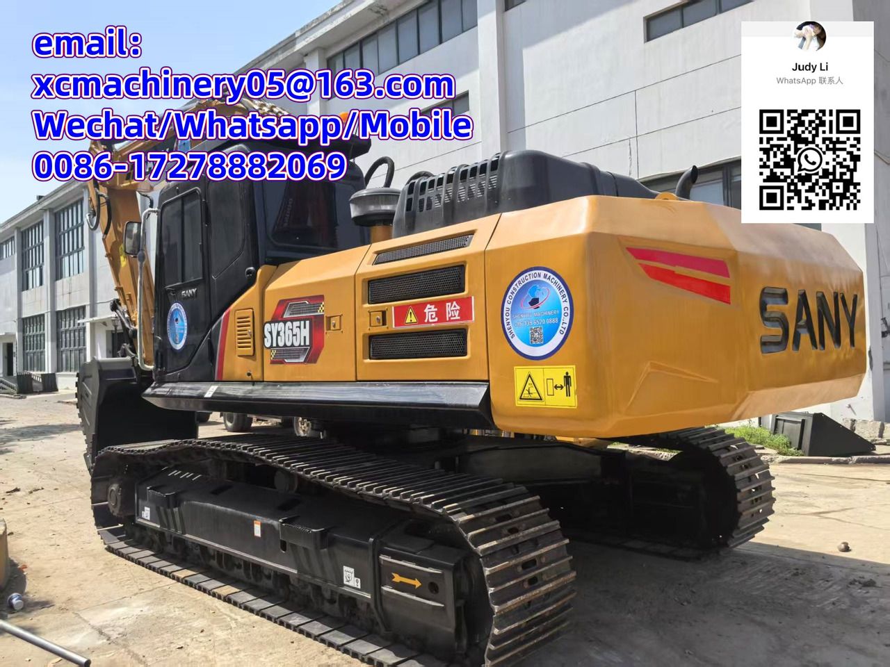 2024 Sany SY365 Crawler Excavator