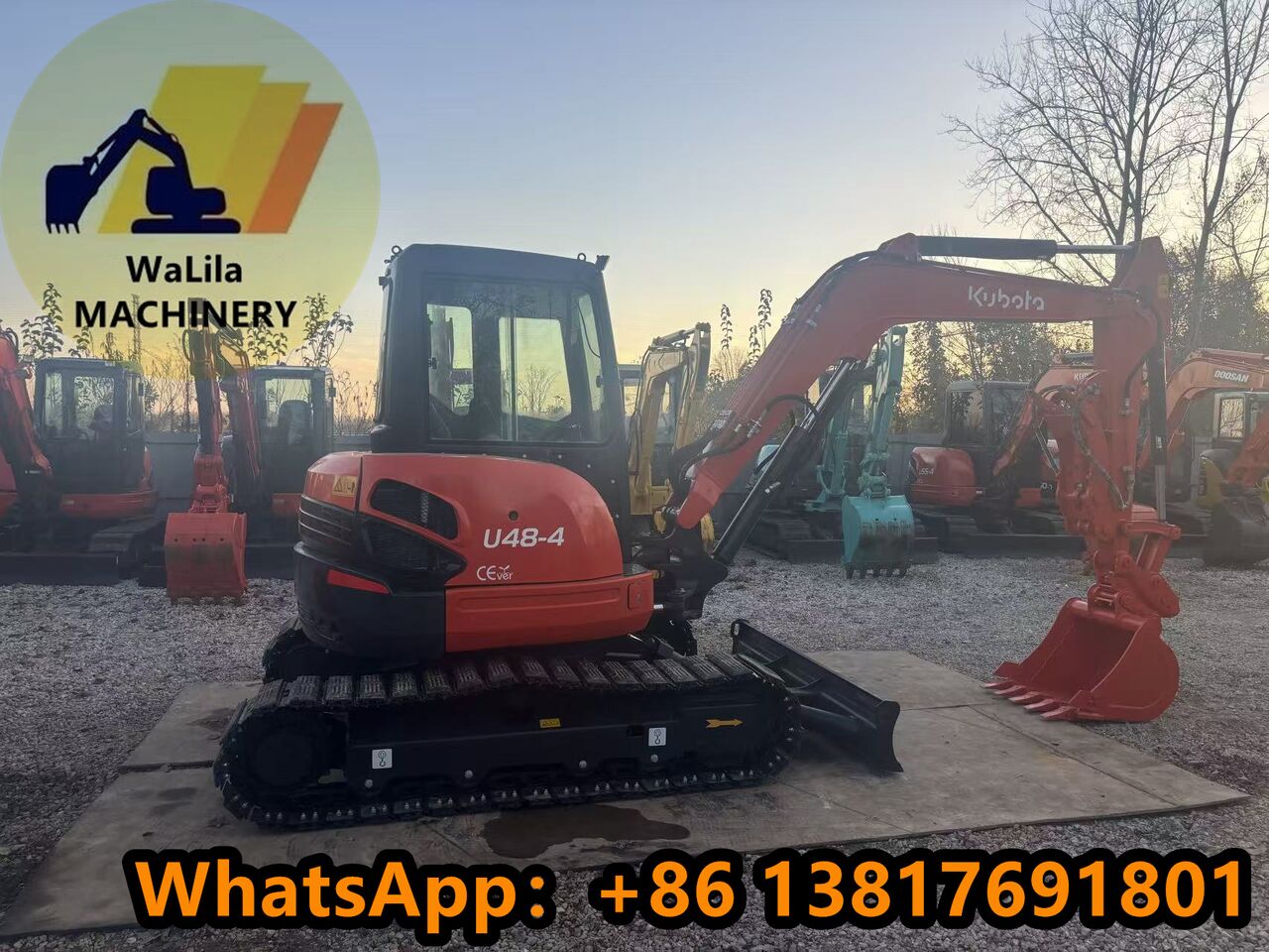 2024 Kubota U48 Mini Excavator