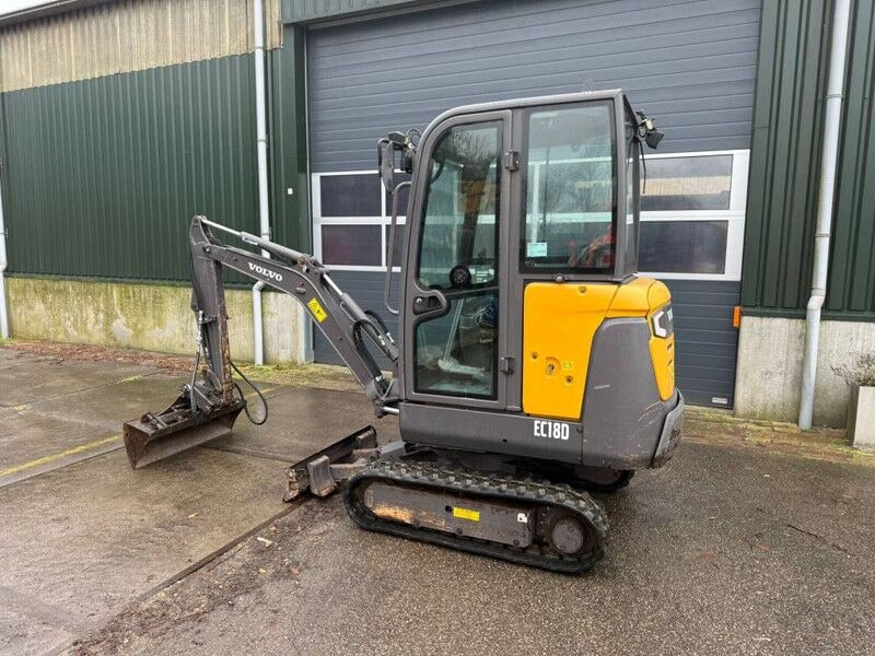 2017 Volvo EC18D Mini Excavator