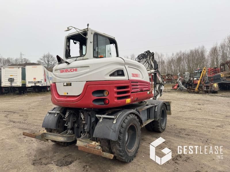 2018 Takeuchi TB295W Wheel Excavator