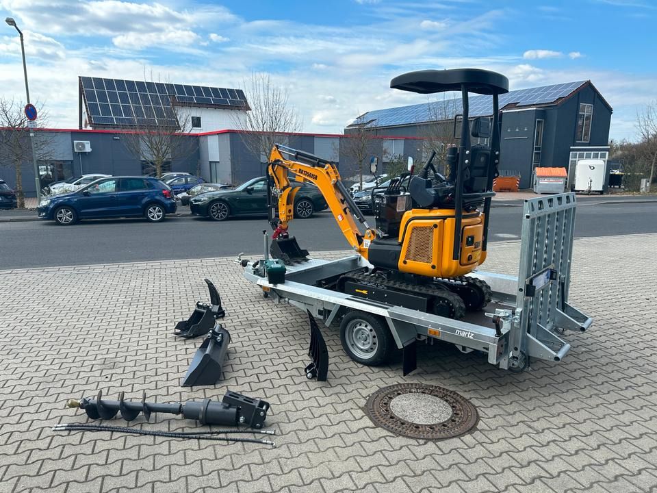 Berger Kraus BK1350JSR Mini Excavator
