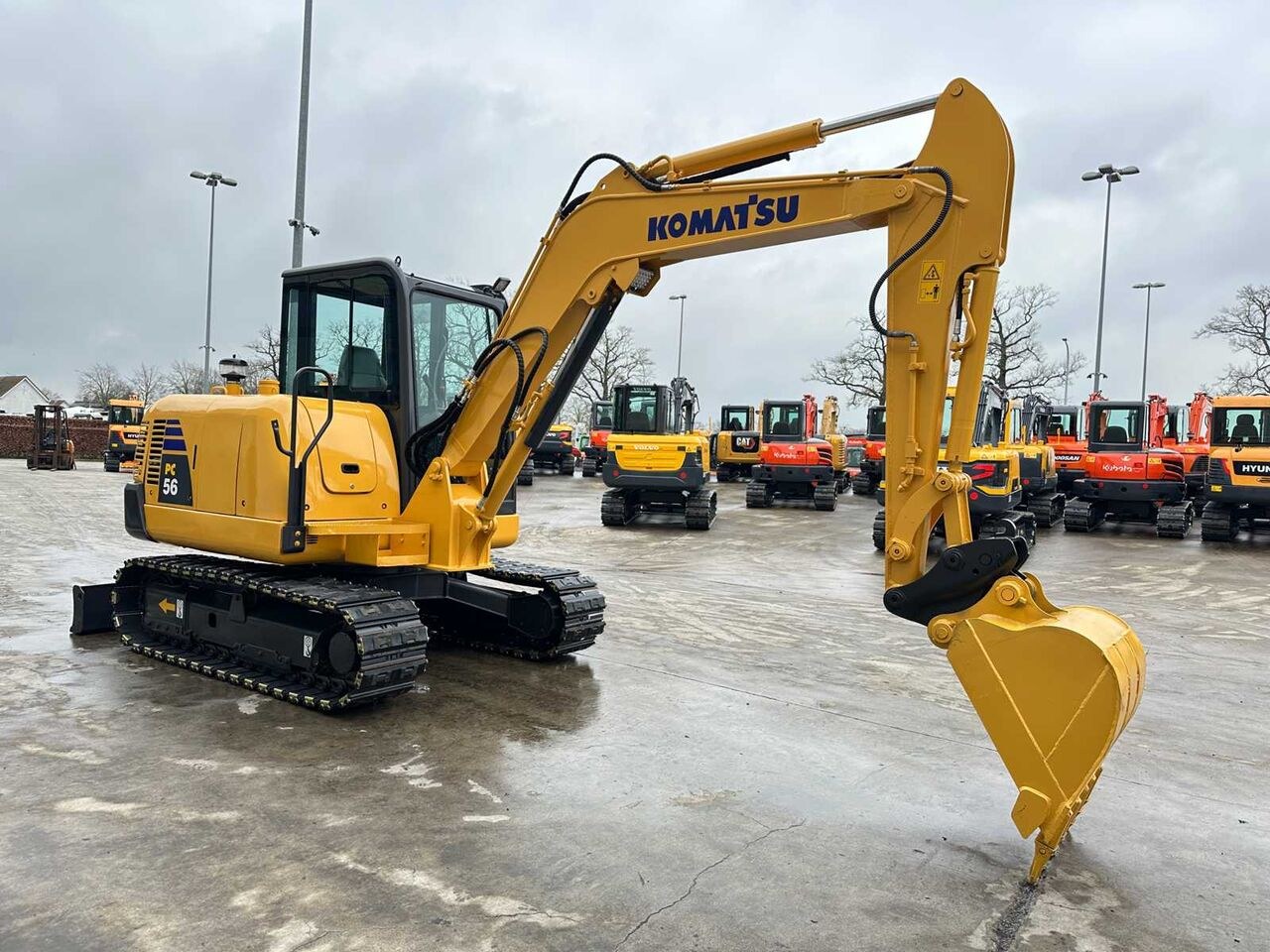 2015 Komatsu PC56-7 Mini Excavator
