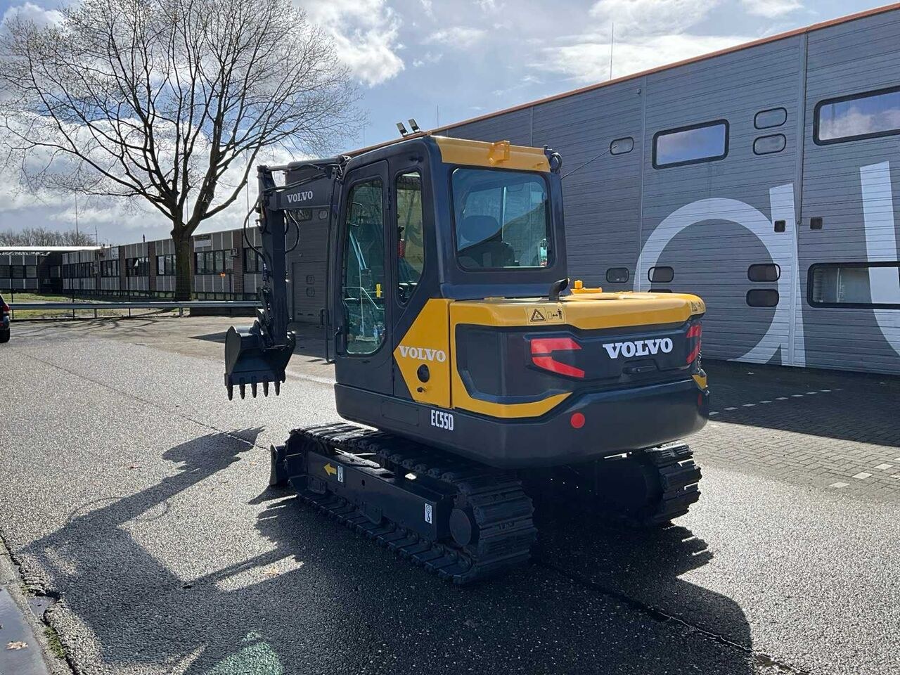 2019 Volvo EC55D Mini Excavator